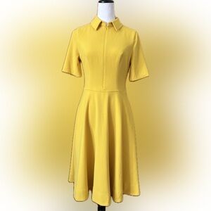 Dress The Population Yellow Mallory Dress